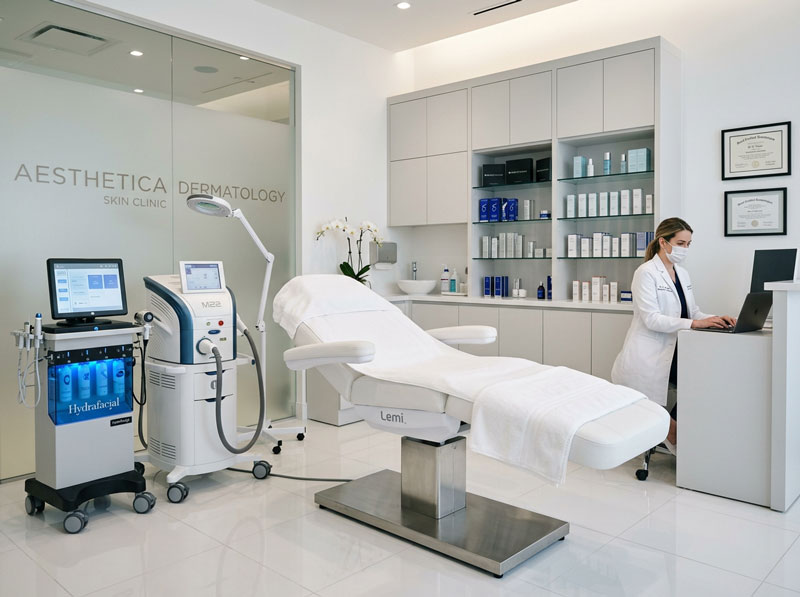 Kosmetikinstitute mit medizinischem Hintergrund