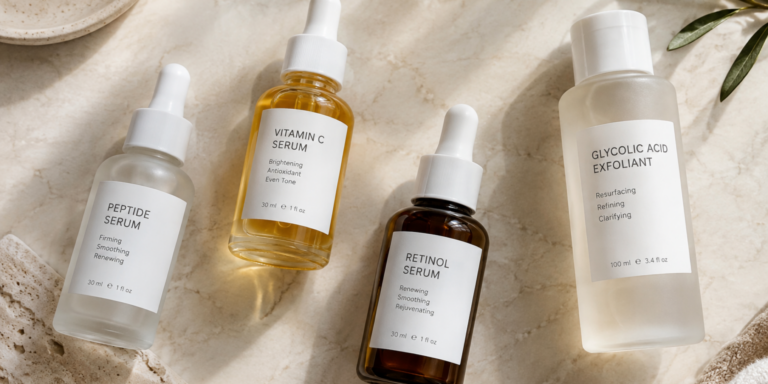Peptide kombinieren: Was Säuren, Vitamin C und Retinol wirklich tun